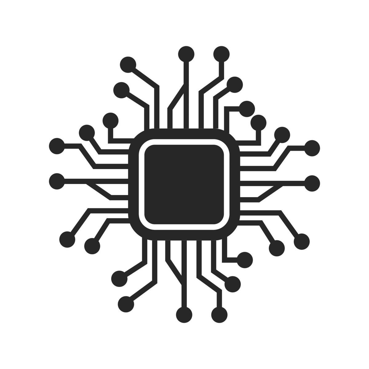 Technology circuit illustration representing GWT iHub digital services